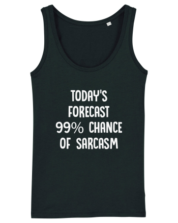 TODAY'S FORECAST 99% CHANCE OF SARCASM Black
