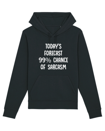 TODAY'S FORECAST 99% CHANCE OF SARCASM Black