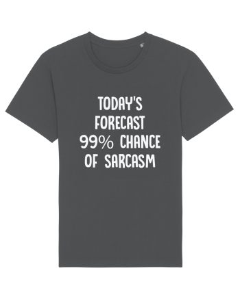 TODAY'S FORECAST 99% CHANCE OF SARCASM Anthracite