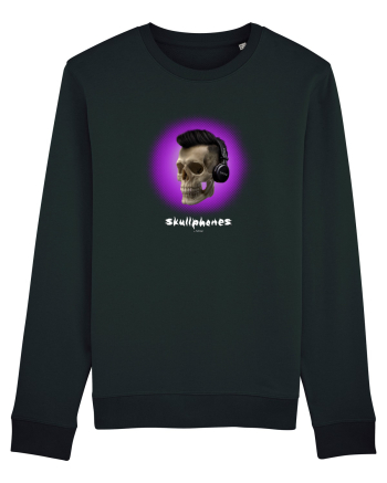 Craniu cu casti - skullphones 07 violet Black