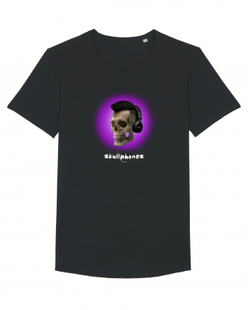Craniu cu casti - skullphones 07 violet Black