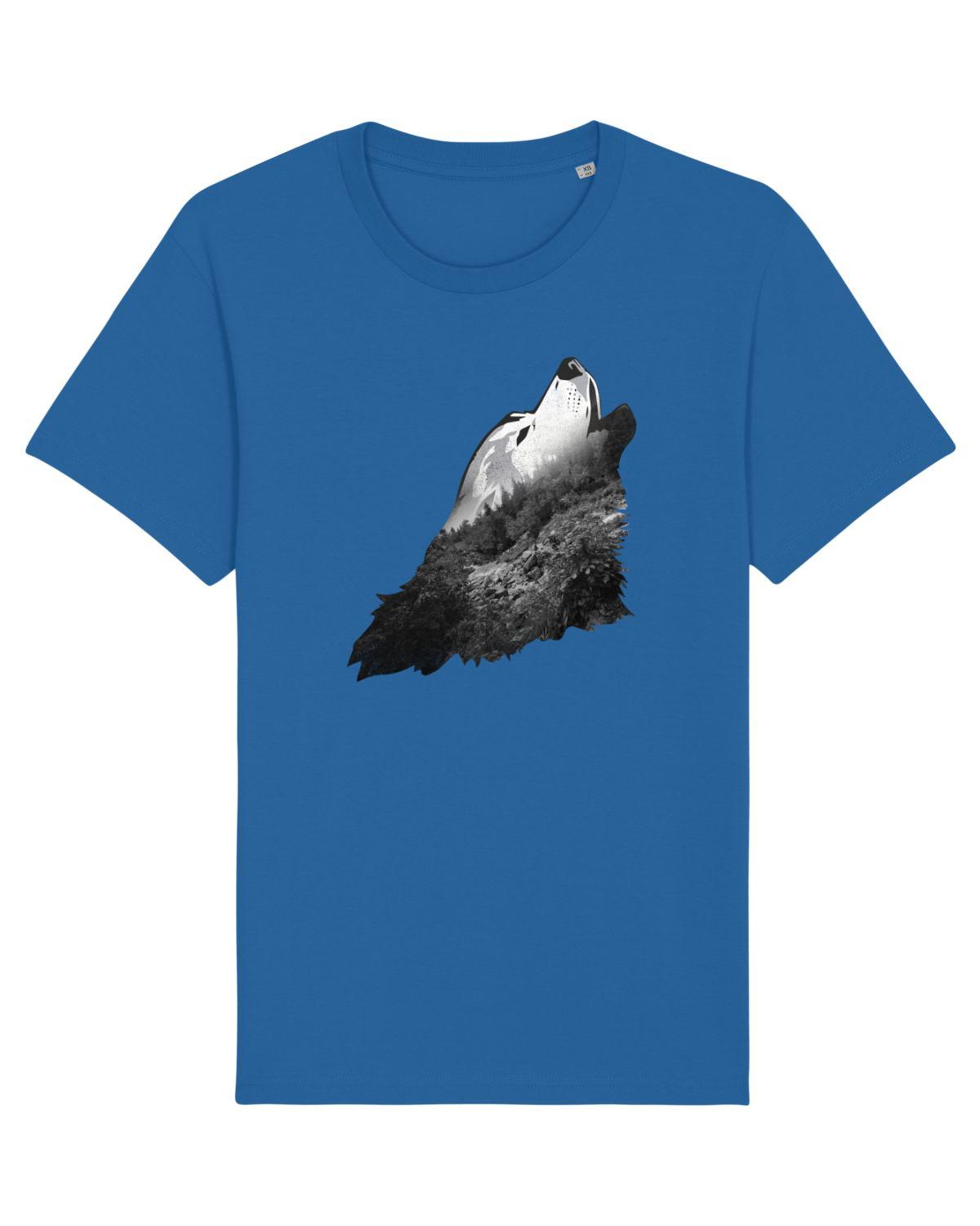 Tricou mânecă scurtă Unisex Rocker Royal Blue