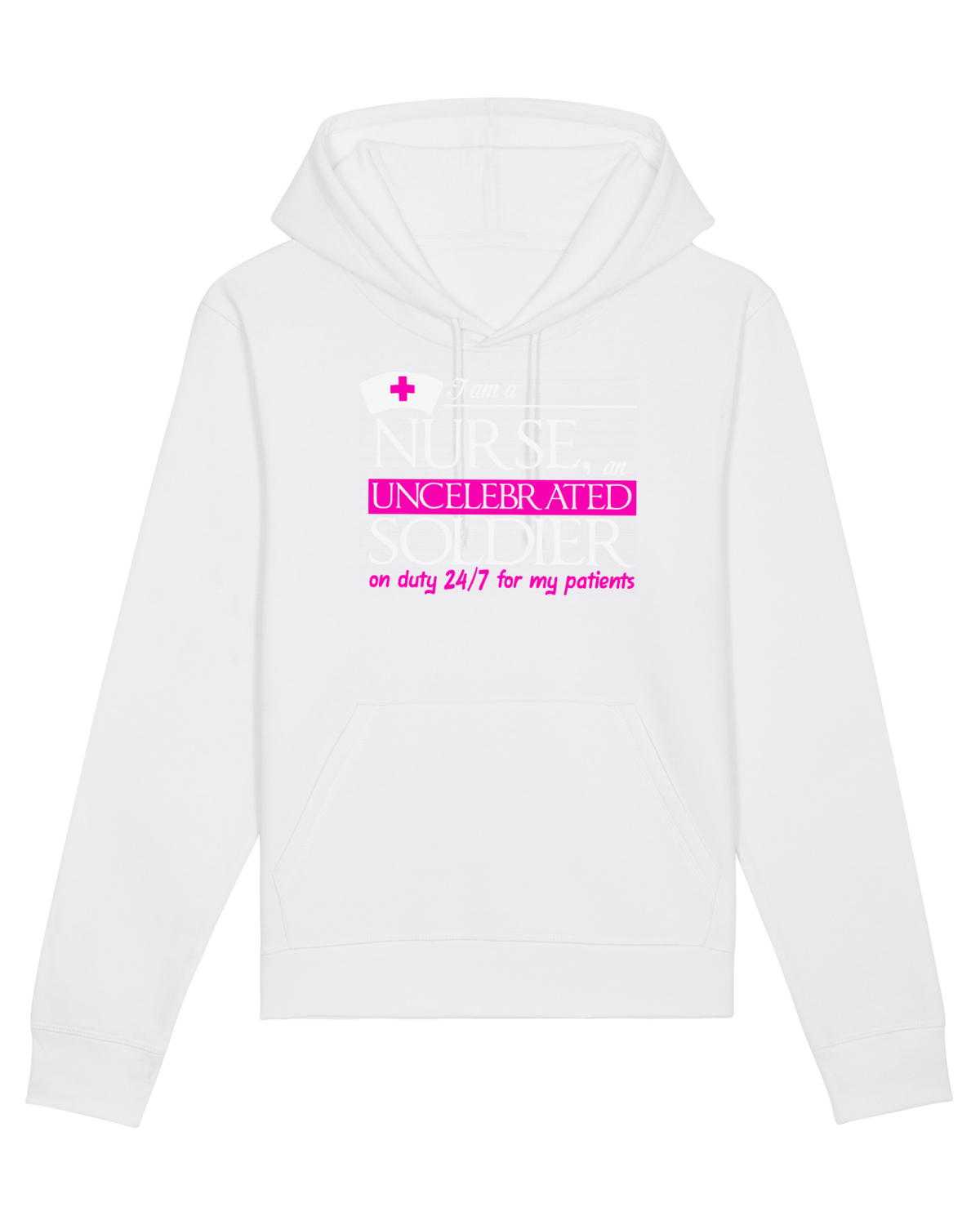 Hanorac Unisex Drummer White
