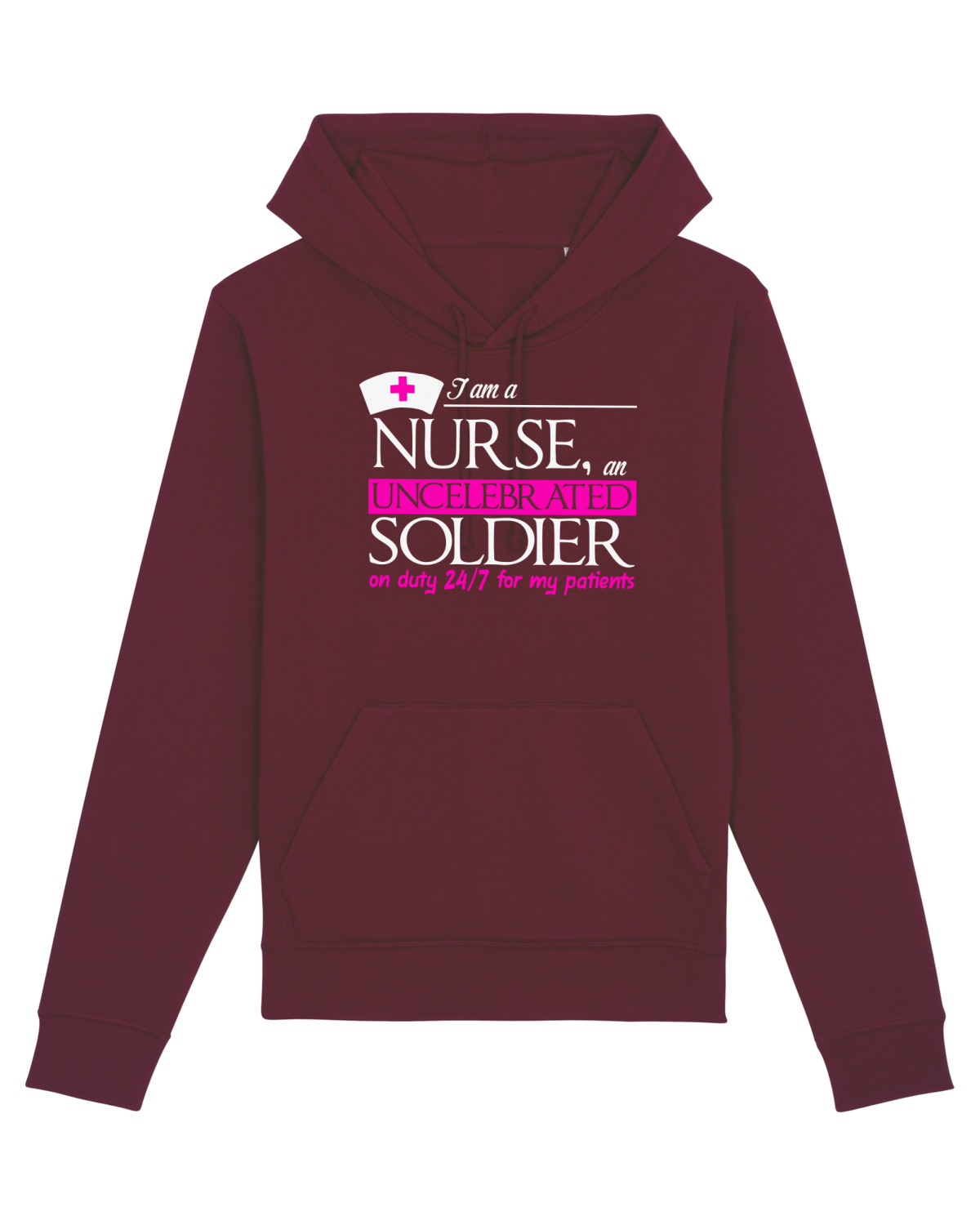 Hanorac Unisex Drummer Burgundy