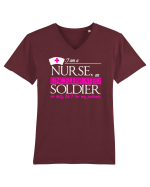 NURSE Tricou mânecă scurtă guler V Bărbat Presenter