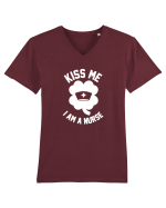 NURSE Tricou mânecă scurtă guler V Bărbat Presenter