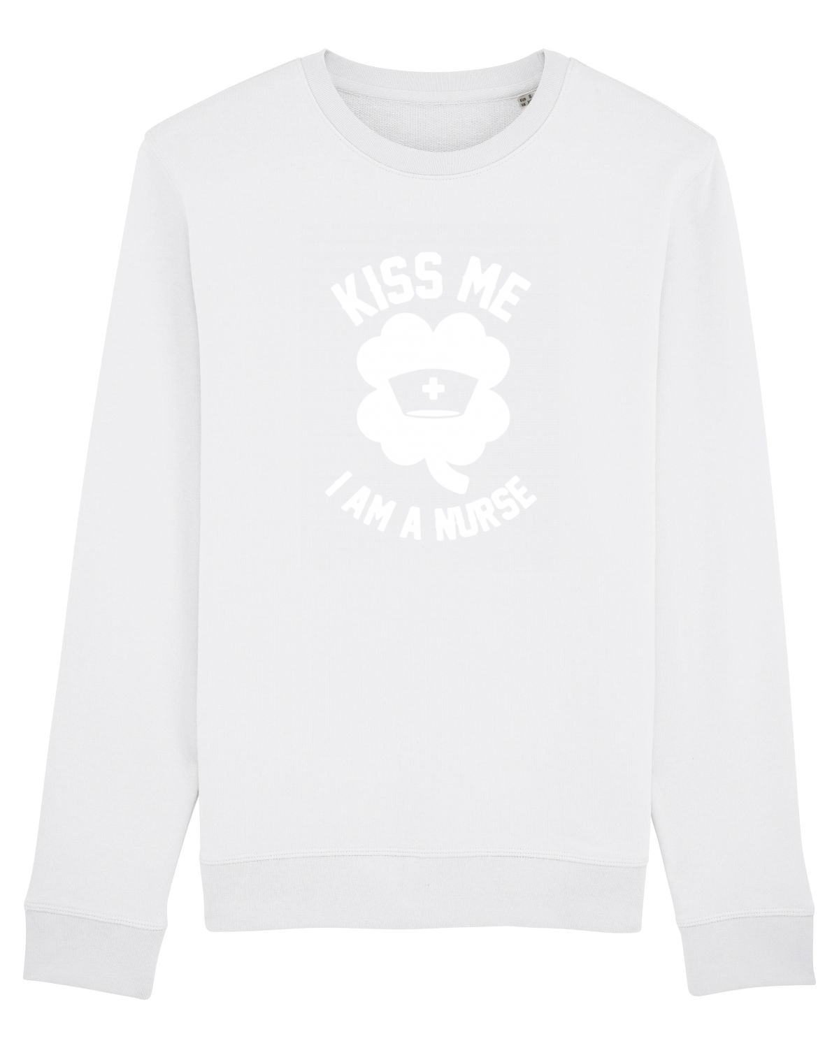 Bluză mânecă lungă Unisex Rise White
