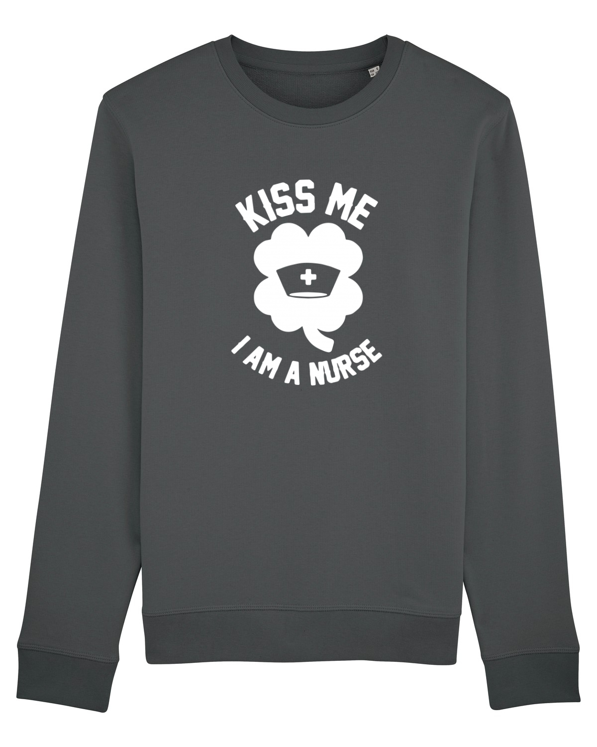 Bluză mânecă lungă Unisex Rise Anthracite