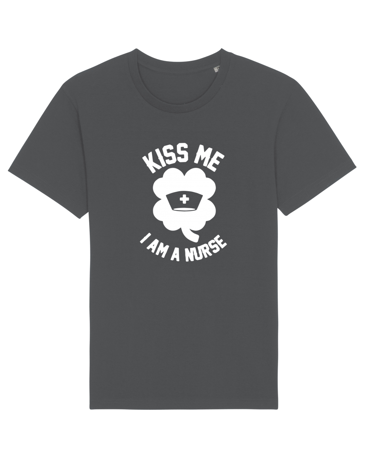 Tricou mânecă scurtă Unisex Rocker Anthracite