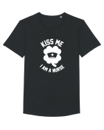 NURSE Tricou mânecă scurtă guler larg Bărbat Skater