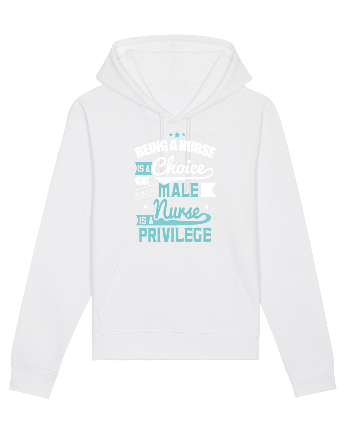 Hanorac Unisex Drummer White