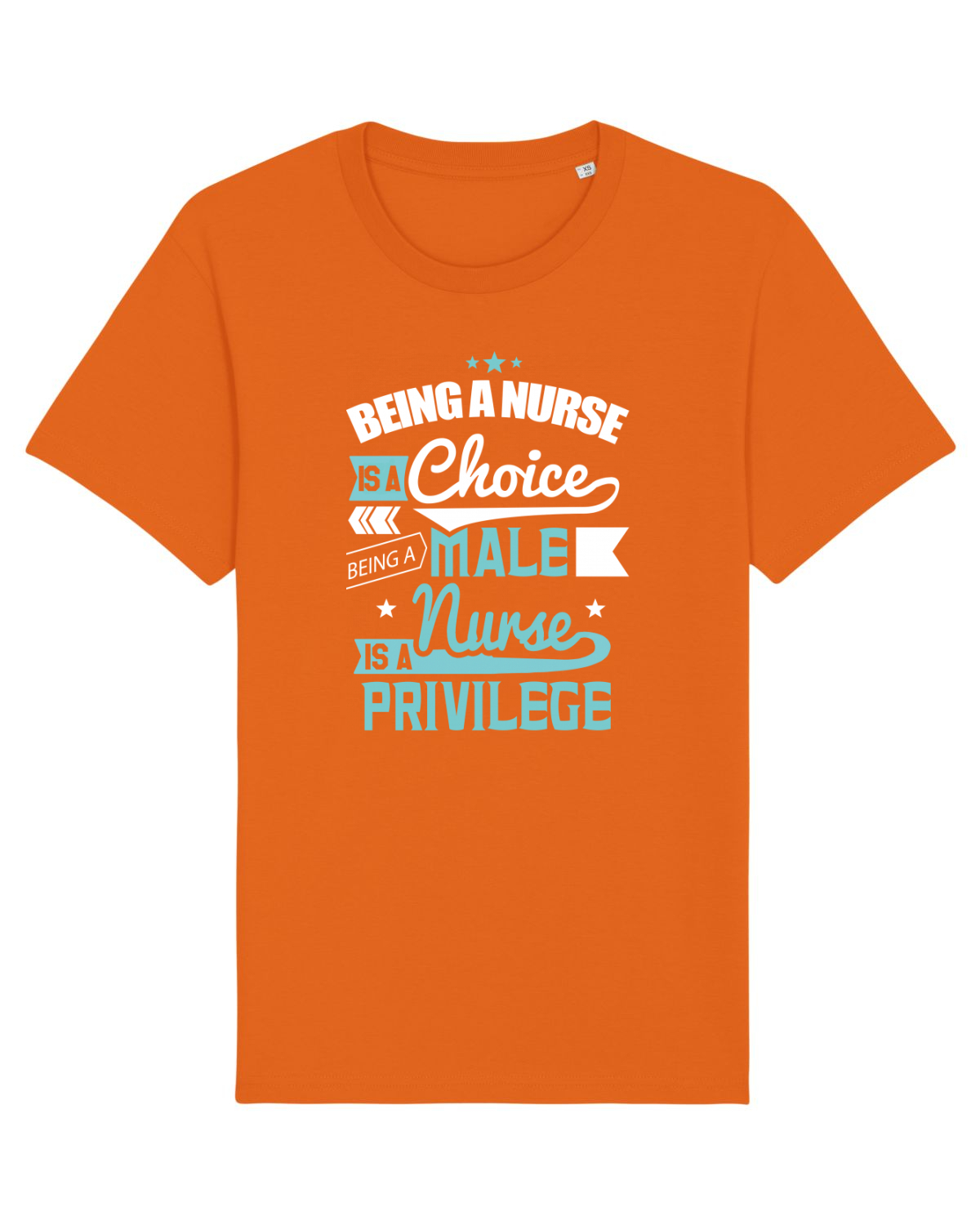 Tricou mânecă scurtă Unisex Rocker Bright Orange