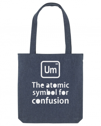 Um The Atomic Symbol for Confusion Midnight Blue