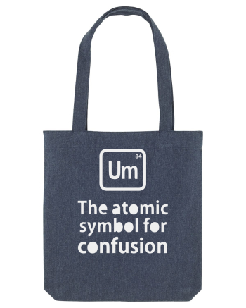 Um The Atomic Symbol for Confusion Midnight Blue