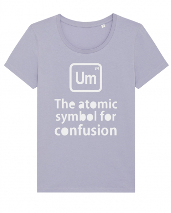 Um The Atomic Symbol for Confusion Lavender