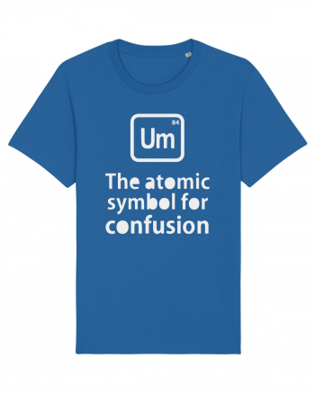 Um The Atomic Symbol for Confusion Royal Blue