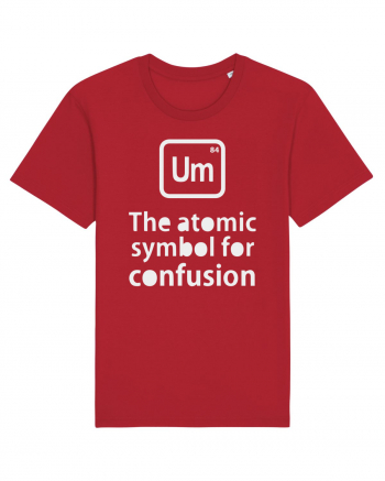 Um The Atomic Symbol for Confusion Red