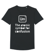 Um The Atomic Symbol for Confusion Tricou mânecă scurtă guler larg Bărbat Skater
