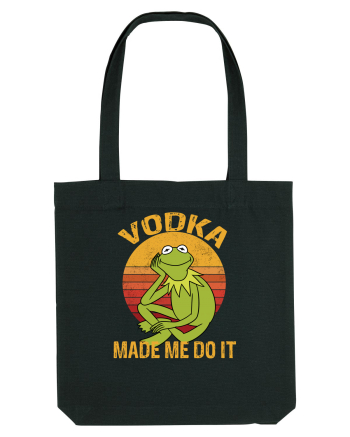 VODKA MADE ME DO IT KERMIT Black