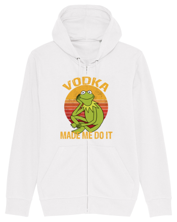 VODKA MADE ME DO IT KERMIT White