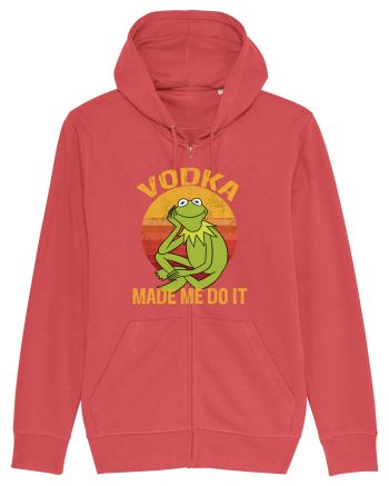 VODKA MADE ME DO IT KERMIT Carmine Red