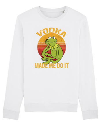 VODKA MADE ME DO IT KERMIT White