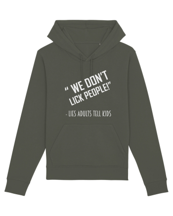 WE DON'T LICK PEOPLE Khaki