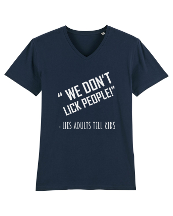 WE DON'T LICK PEOPLE French Navy