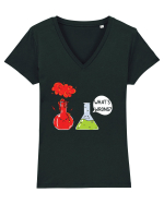 What's Wrong Tricou mânecă scurtă guler V Damă Evoker