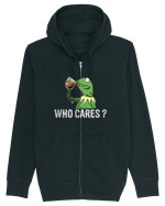 WHO CARES? Hanorac cu fermoar Unisex Connector