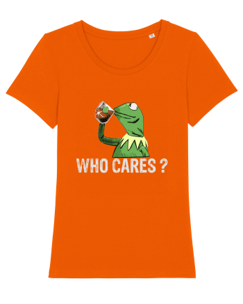 WHO CARES? Bright Orange