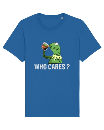 WHO CARES? Royal Blue