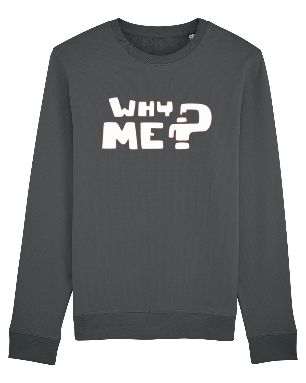 Bluză mânecă lungă Unisex Rise Anthracite