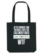 WTF Calender Sacoșă textilă