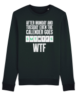 WTF Calender Bluză mânecă lungă Unisex Rise