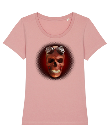 Craniu roșu - skull red 03 black Canyon Pink