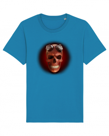 Craniu roșu - skull red 03 black Azur