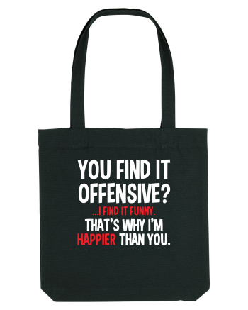 You Find It Offensive? I Find It Funny Black