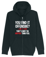 You Find It Offensive? I Find It Funny Hanorac cu fermoar Unisex Connector