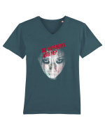 Are you flirting with me? Tricou mânecă scurtă guler V Bărbat Presenter
