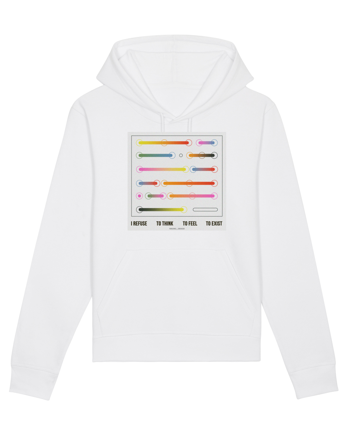 Hanorac Unisex Drummer White