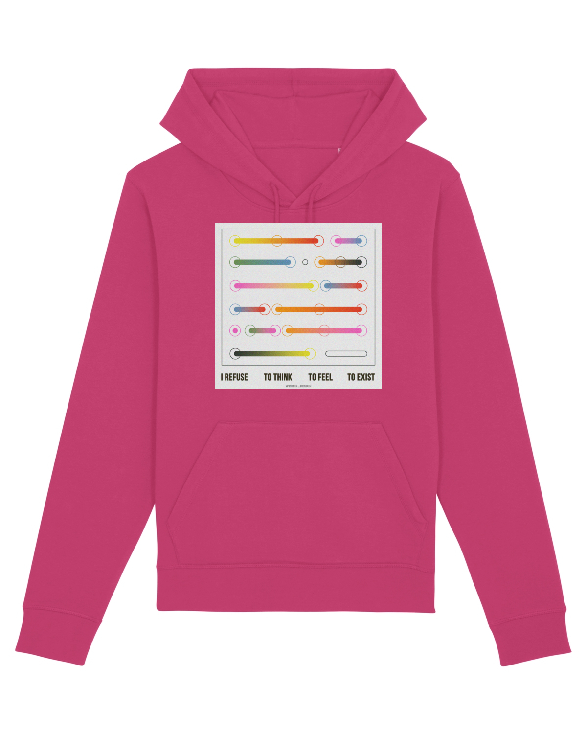 Hanorac Unisex Drummer Raspberry