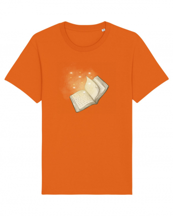 Books are magical Bright Orange