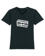 Razor P. Blinders Tricou mânecă scurtă guler V Bărbat Presenter