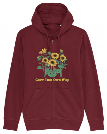 Grow Your Own Way Burgundy