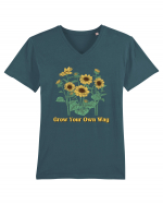 Grow Your Own Way Tricou mânecă scurtă guler V Bărbat Presenter