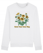 Grow Your Own Way Bluză mânecă lungă Unisex Rise