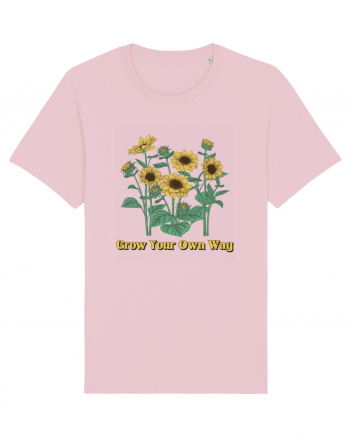 Grow Your Own Way Cotton Pink