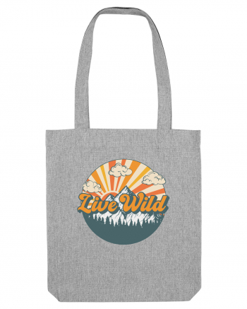 Live Wild Heather Grey