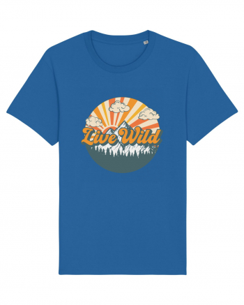 Live Wild Royal Blue